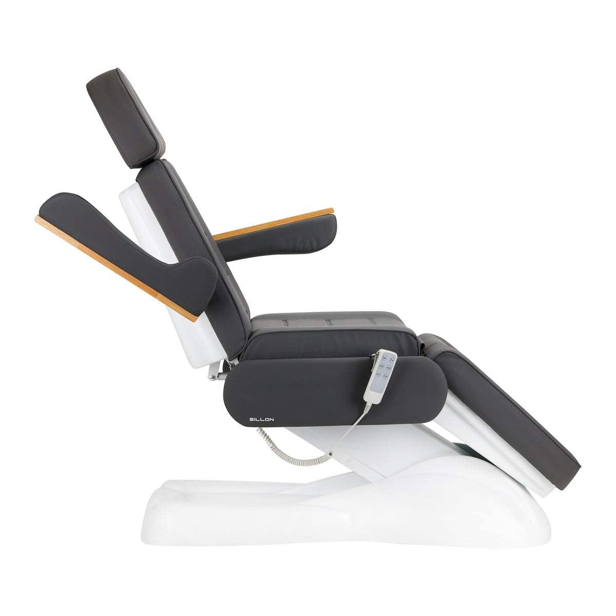 Electric cosmetic chair SILLON Lux 273b 3 actuators gray - BVShop