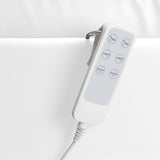 Electric cosmetic chair SILLON Lux 273b 3 motors white - BVShop