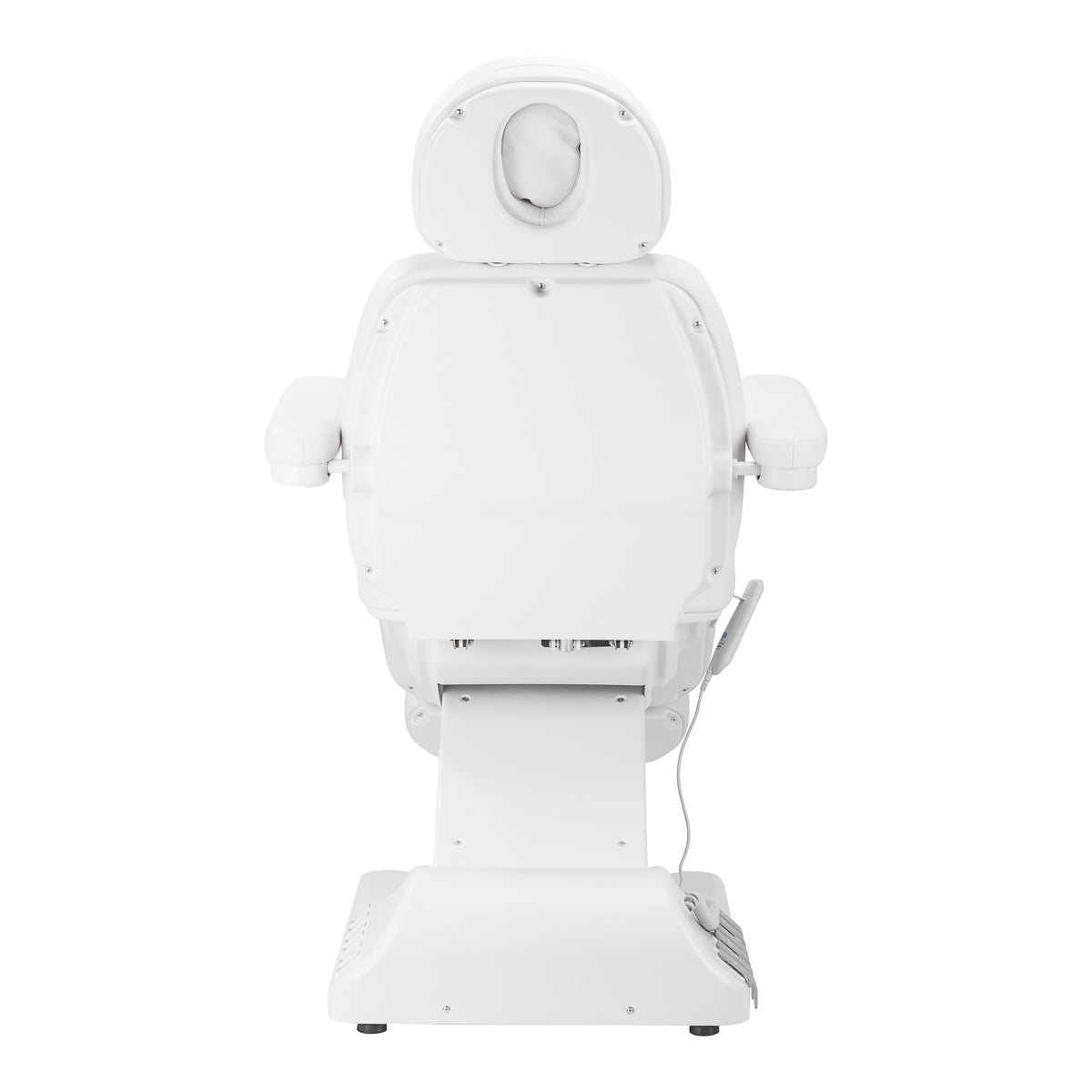 Electric cosmetic chair SILLON Luxury 3 motors white foot control - BVShop