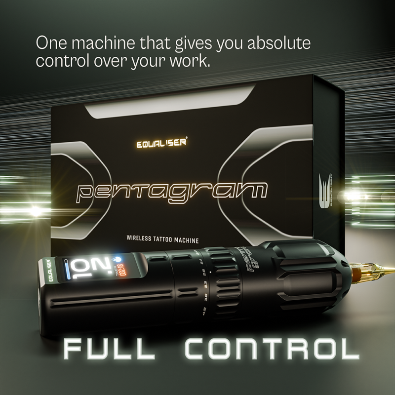 Equaliser Pentagram Wireless Tattoo Machine