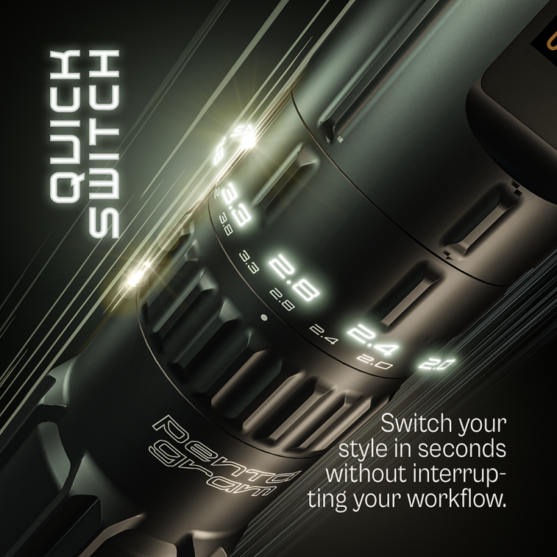 Equaliser Pentagram Wireless Tattoo Machine