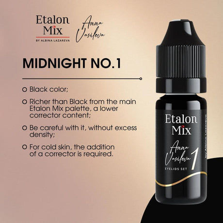 Etalon Mix Eyelids No1 Midnight Pigment 5ml/10ml - BVShop