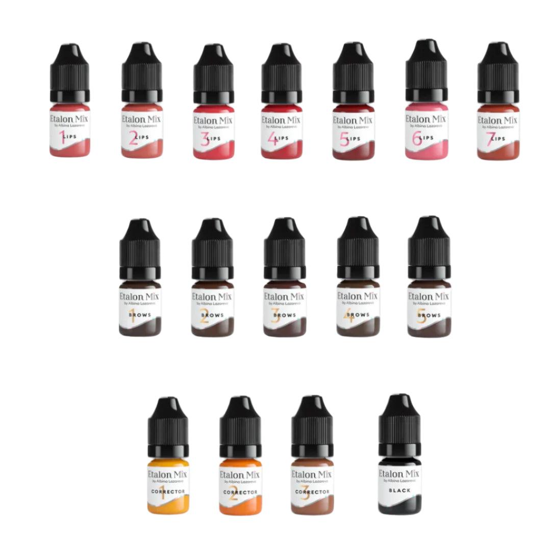 Etalon Mix Big Pigment Set By Albina Lazareva 16x5ml – BVShop