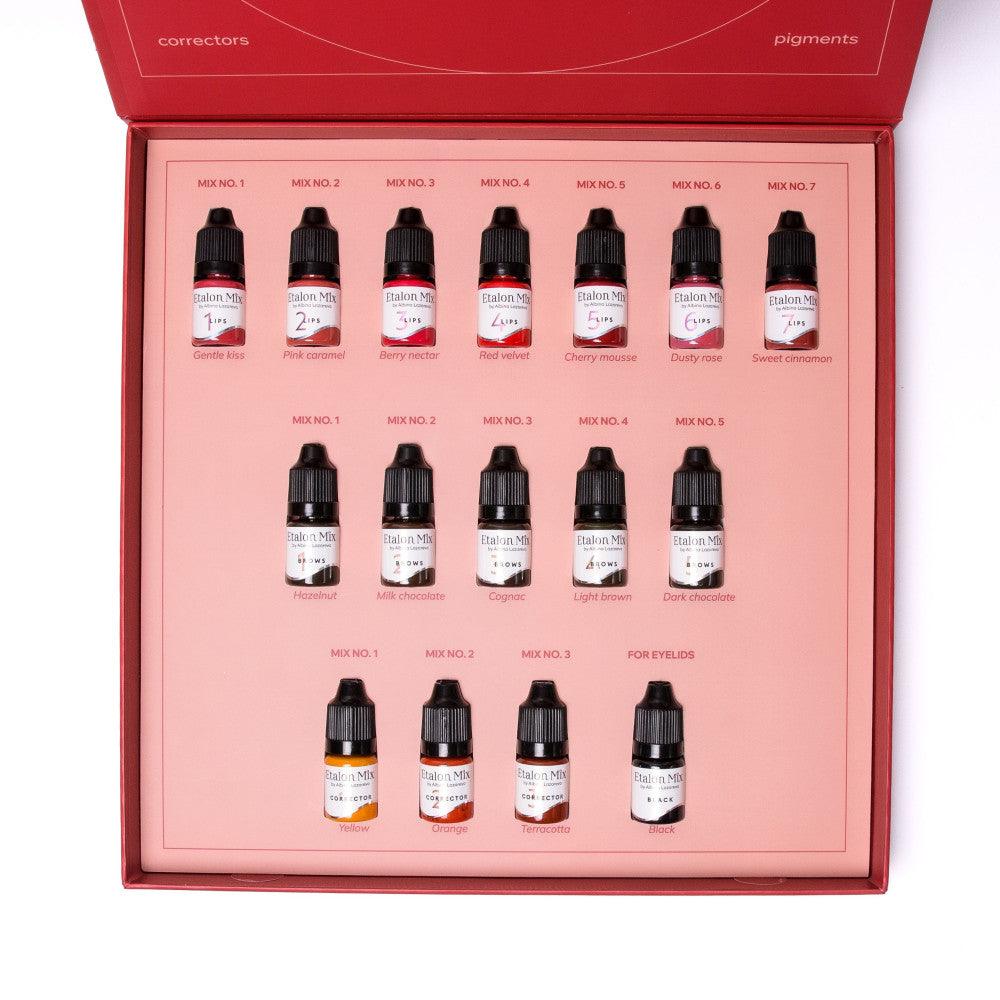 Etalon Mix Big Pigment Set By Albina Lazareva 16x5ml – BVShop