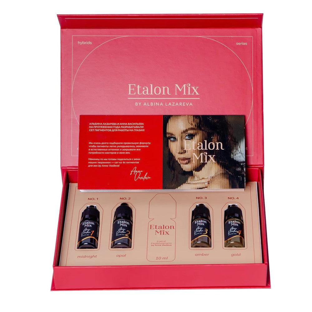 Etalon Mix Eyelids Pigment Set By Anna Vasileva 4x5ml – BVShop