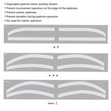 Eyebrow Template Stickers 6pcs - BVShop