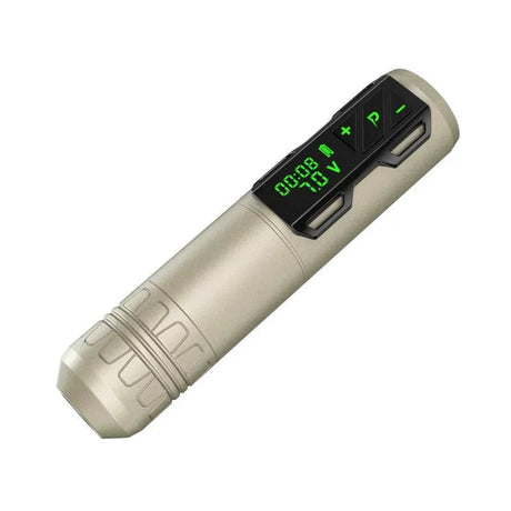 EZ Tattoo P2S Wireless Machine Pen Matte Desert Gold - BVShop