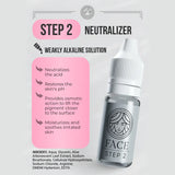 FACE Acid Remover Step 2 neutralizer for professional pigment procedures