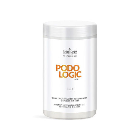 Farmona podologic acid strongly softening foot bath salt with aha and bha acids 1500g - BVShop
