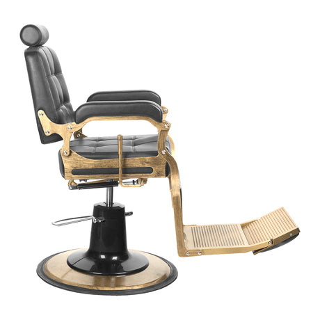 Gabbiano barber chair Boss black - BVShop