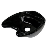 Gabbiano black wash bowl - BVShop