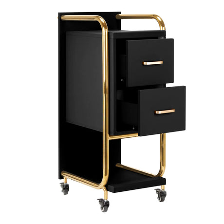 Gabbiano hairdressing assistant Solo gold – black - BVShop