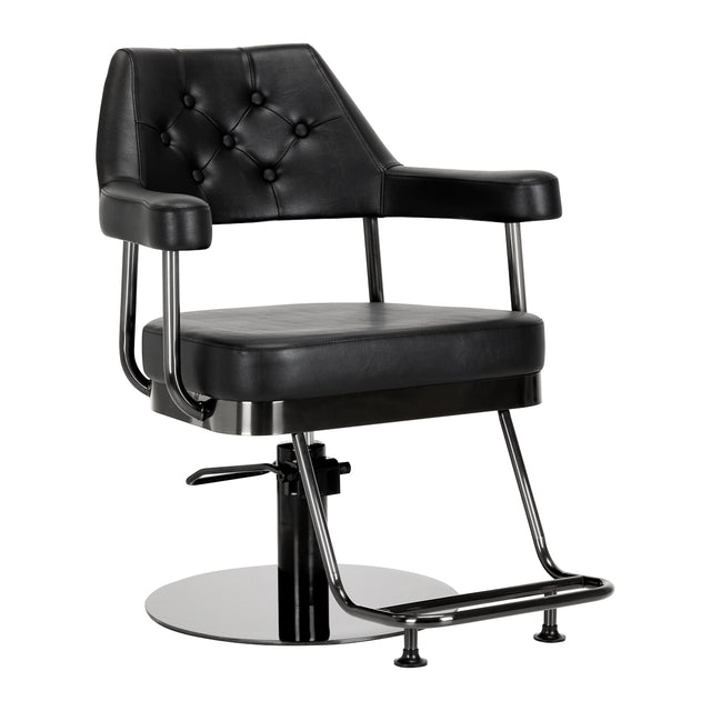 Gabbiano hairdressing chair Granda black - BVShop
