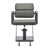 Gabbiano hairdressing chair Porto gray gray - BVShop