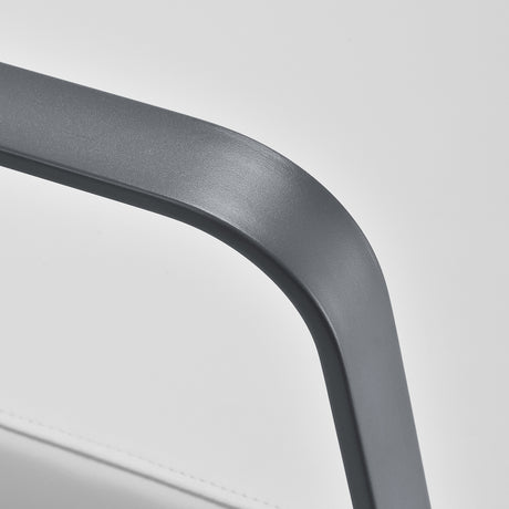 Gabbiano hairdressing chair Porto gray white - BVShop