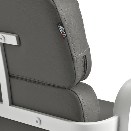 Gabbiano hairdressing chair Porto white gray - BVShop