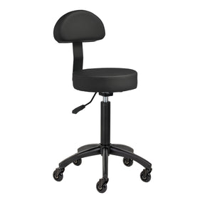 Gabbiano hairdressing stool D026 black - BVShop
