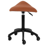 Gabbiano hairdressing stool D032 brown - BVShop
