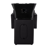Gabbiano hairdressing wash unit Elda Black - BVShop