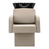 Gabbiano hairdressing wash unit Elda gray and beige - BVShop