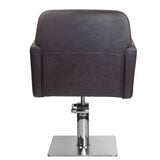 Gabbiano hamburg brown hairdressing chair - BVShop