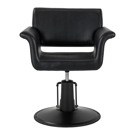 Gabbiano Lucca hairdressing chair black - BVShop