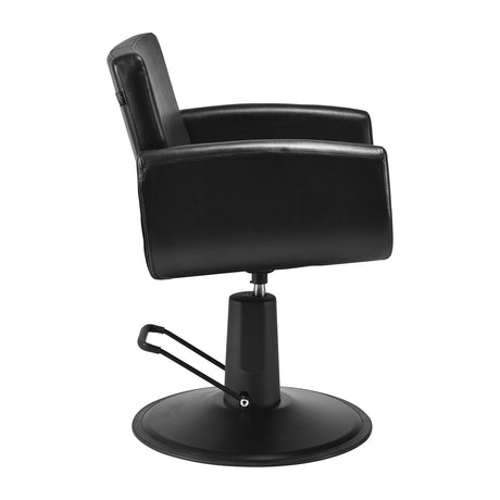 Gabbiano Mataro hairdressing chair black - BVShop