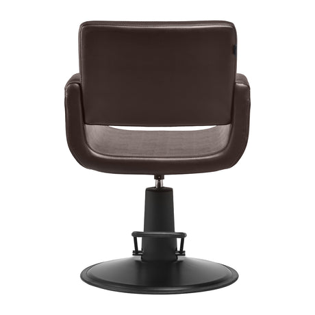 Gabbiano Mataro hairdressing chair brown - BVShop