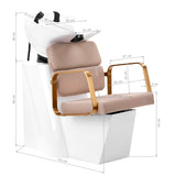 Gabbiano Porto-GM hair wash unit beige - BVShop