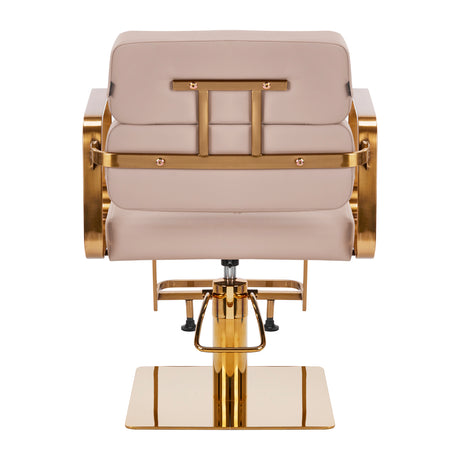 Gabbiano Porto-GM hairdressing chair beige - BVShop