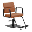 Gabbiano Porto hairdressing chair black orange - BVShop