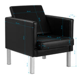 Gabbiano waiting room chair BM18011 - BVShop