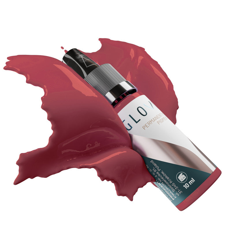 Ruby GLOVCON pigment for lip blush and soft lip shading