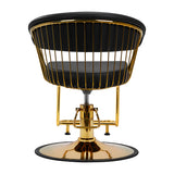 Hair System hairdressing chair Lile gold black - BVShop