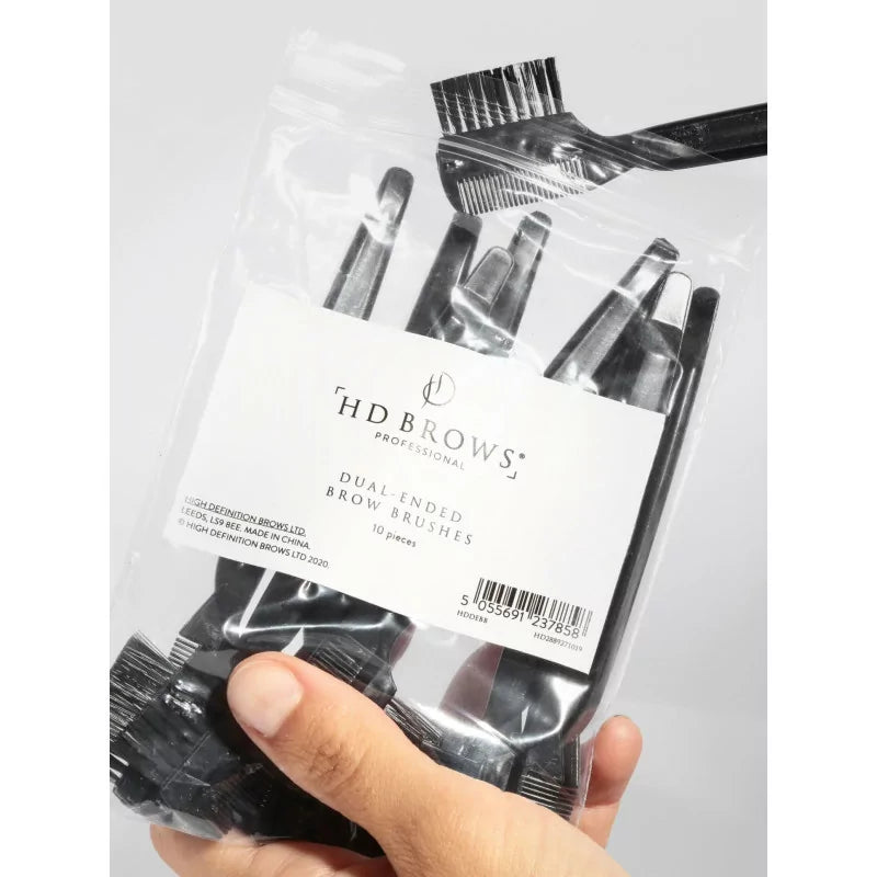 HD Brows Dual Ended Brow Brush 10pcs