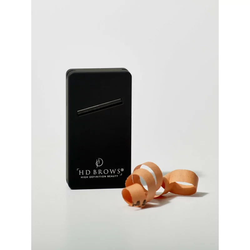 HD Brows Pro Super Shaper eyebrow shaping kit with precision tweezers and tools for professional brow grooming.