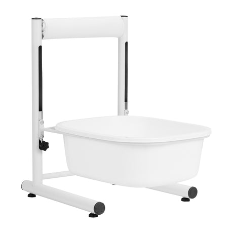 Height-adjustable pedicure tray, white - BVShop