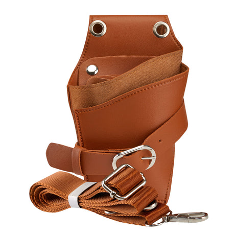 HOLSTER BELT FOR HAIR SCISSORS T11 BROWN - BVShop