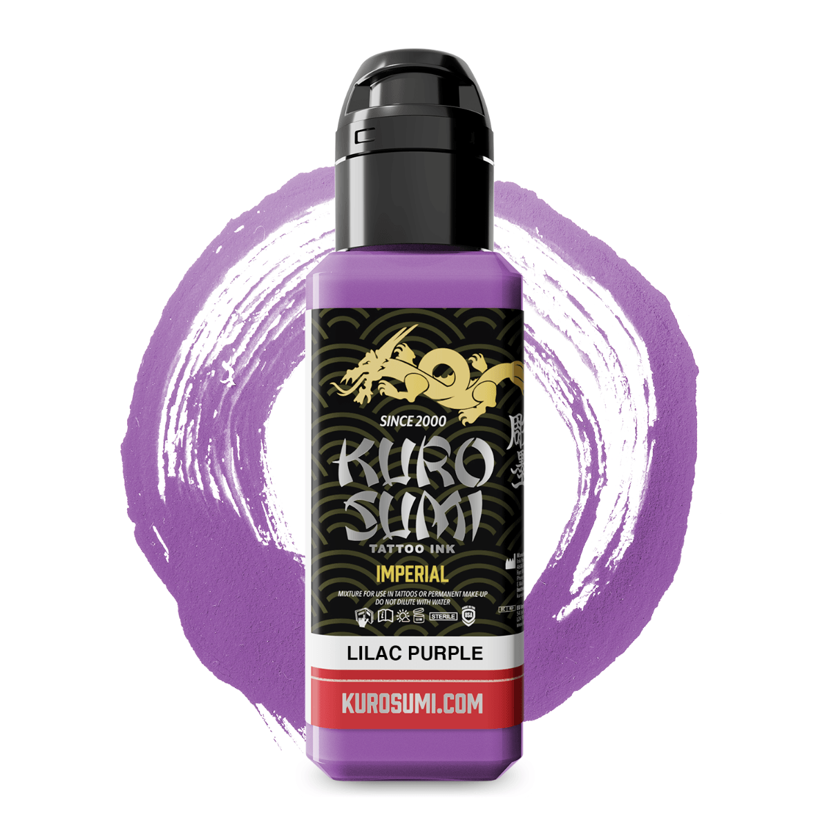 Kuro Sumi Imperial Tattoo Ink Lilac Purple