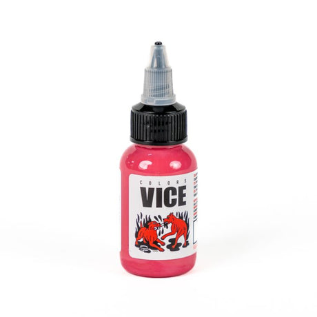 Vice Colors Lara's Pink nail polish bottle with pink cap, 30ml size, displayed against a neutral background.