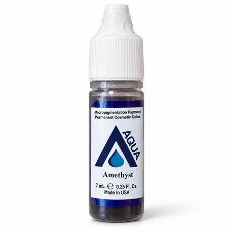 Li Pigments Aqua Amethyst Pigment 7ml — bottle on white background with soft shadow