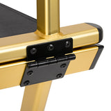 Make-up Chair Aluminum Gold - BVShop