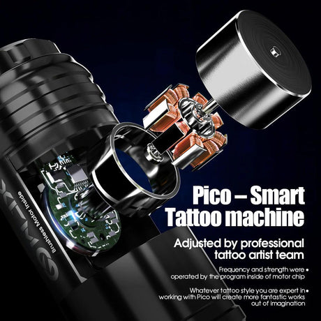 Mast WJX PICO Tattoo Machine Pen Red - BVShop