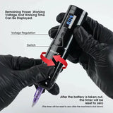 Mast Lancer tattoo pen in use