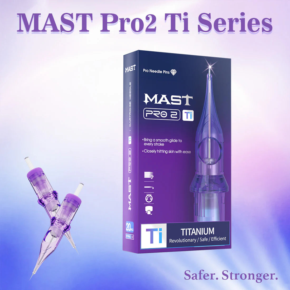 Mast Pro 2 Ti Round Liner Cartridges