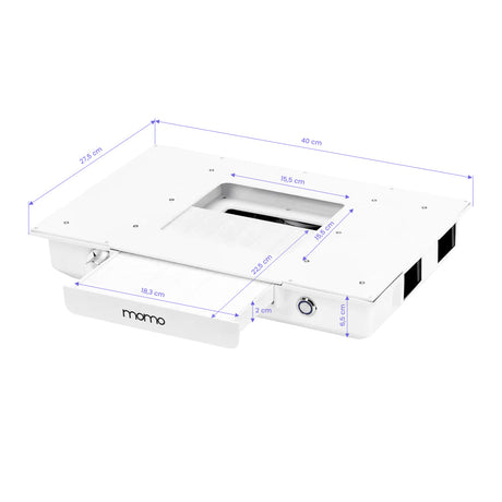 Momo 05-BL cosmetic desk with absorber - BVShop