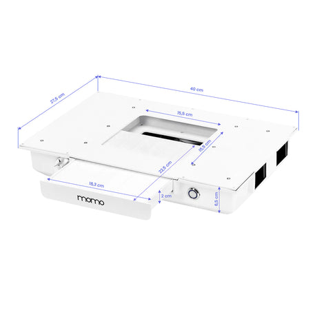 Momo 05-GL cosmetic desk with absorber - BVShop