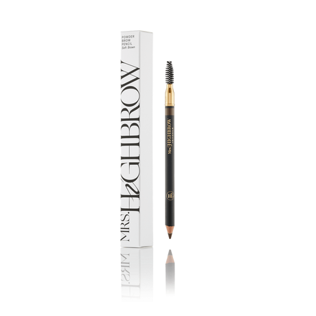 Mrs Highbrow Powder Brow Pencil Soft Brown - BVShop