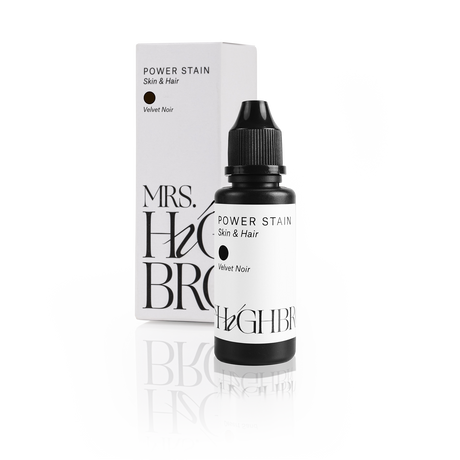 Mrs Highbrow Powerstain Liquid Dye Velvet Noir 15ml - BVShop