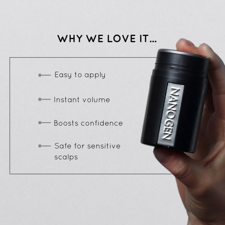 Nanogen Hair Thickening Fibre Dark Brown - BVShop